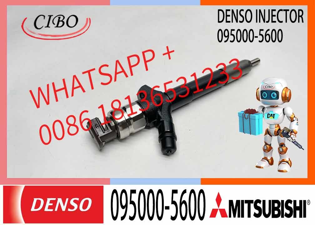1465A041 095000-5600 Excavator Diesel Fuel Injector 095000-8110 095000-9560 095000-7500
