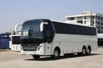 New Brand Double Axle Euro II Diesel Tour Bus Front Cummins Engine Buses 58-70