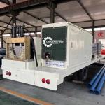 PPGI GI Mobile K Span Roll Forming Machine For Masonry Concrete And Steel
