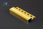 Tempered Aluminium Edge Trim Profiles , 10mm aluminium tile trim ASTM Approved