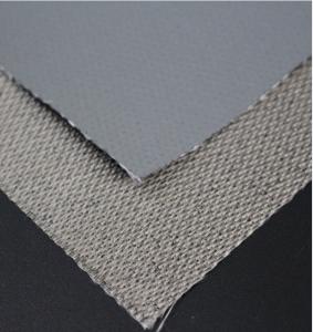 China Single Side Silicone Coated Glass Fiber Fabric Insulation Fire Resistant Silicone Rubber Sheet on sale
