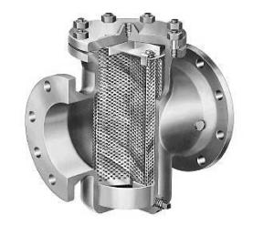 Wholesale CS WPB Basket Water Meter Strainer Flanged End Connect With Stainless Steel filter from china suppliers