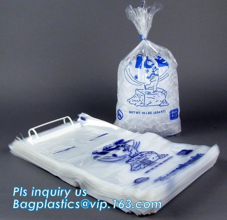 Wicket bag / Medical Ice Bag, PE PA Gel ice pack wholesale seafood meat cold ice bag, packaging bag /ice bag for wine