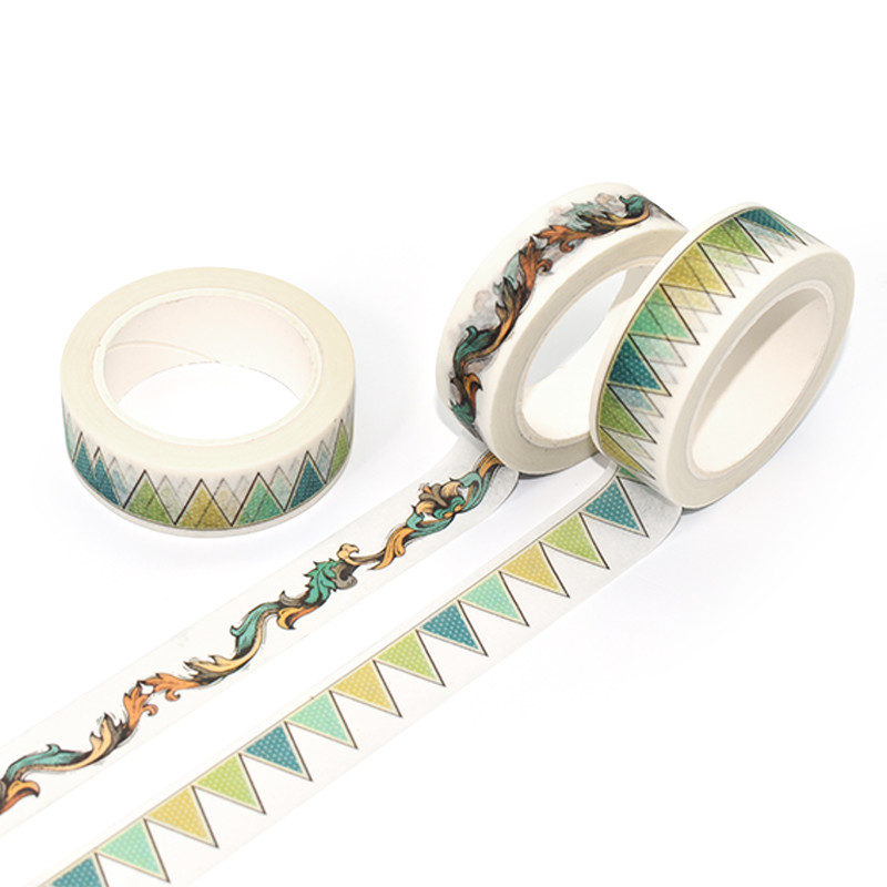 Tearable Acrylic Adhesive Waterproof Kawaii Washi Tape