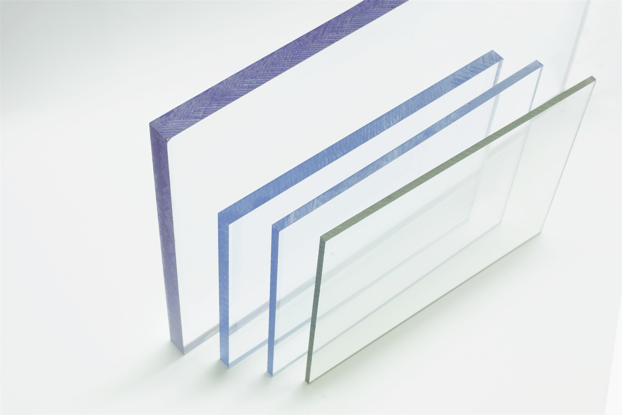 Polycarbonate Awning Brackets Black / Grey / White Frame Color Of Canopy PC Sheet
