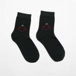 Hot selling jacquard christmas deer patterned design OEM winter cotton socks for
