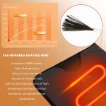 Pemf Detox Far Infrared Sauna Blanket Therapy FIR Zipper 110V