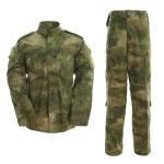 Outdoor Olive Green 4 Pockets BDU Suit Mens Uniform Clothing Jacket for