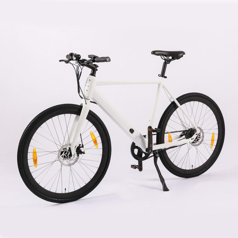 Multicolour Rear Hub Motor Electric Bike 9.6Ah Battery Capacity for Highway Road Commuting