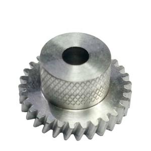 Wholesale Iron 12L14 Cylinder Gear 0.2mm Straight Teeth Gear Motorized from china suppliers