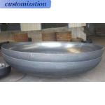 Torispherical Dish Steel Boiler Cover Flanged Tank Heads with Circle Welding