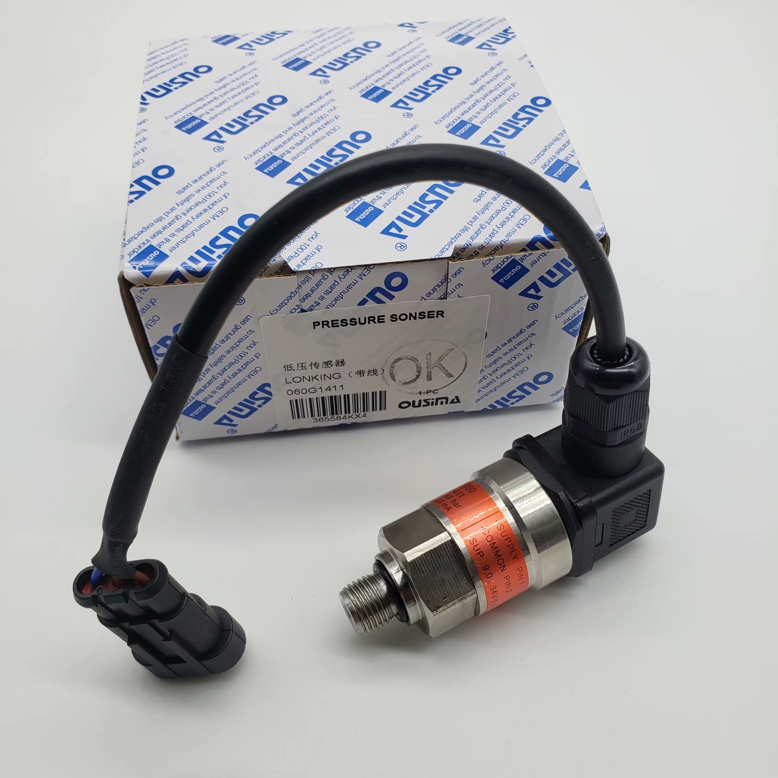 OUSIMA 060G1411 Pressure Transmitters For LONKING Excavator Spare Parts