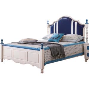 Wholesale Mediterranean Solid bed soft bed solid wood children bed from china suppliers