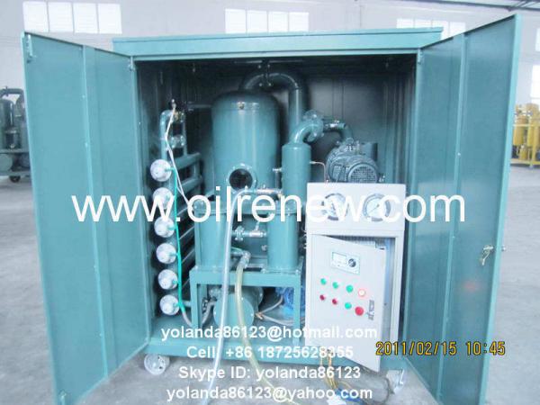 Quality Dust Proof Type Transformer Oil Purifier|Dielectric Oil Reconditioning Machine ZYD-W-100 for sale