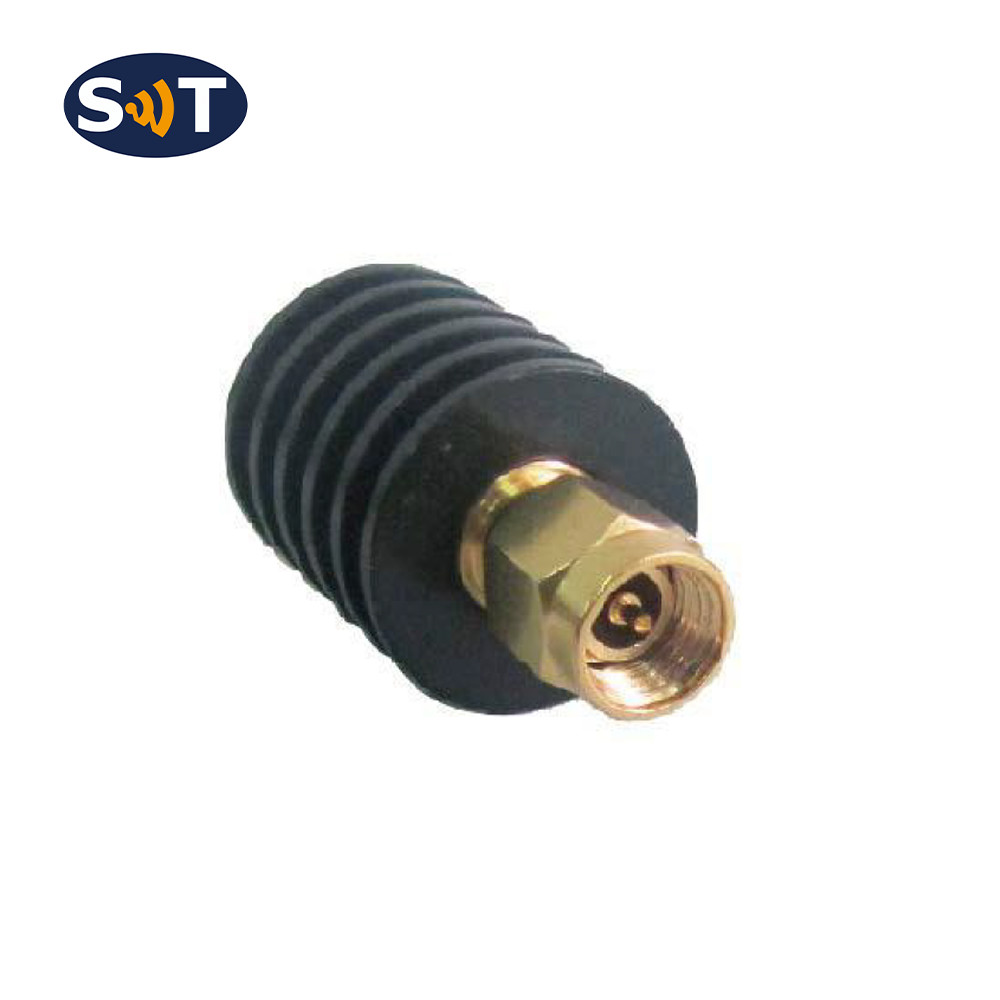 Al Cavity 10 W Coaxial Fixed Attenuators DC - 26.5 GHz 3.5 mm Audio Attenuator