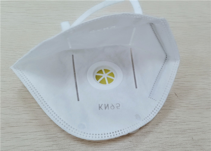 GB2626-2006 Disposable KN95 Respirator Mask Eco Friendly With Filter Valve