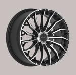 17 Inch Custom Made Aftermarket Mag Wheels Black Finishing
