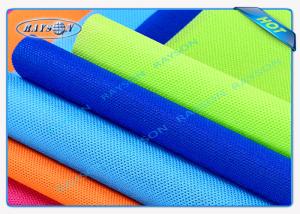 Wholesale Green Panton Matched PP Spunbond Non Woven , PPSB Non Woven Bule / Green from china suppliers