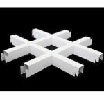 Concealed Grid Metal Ceiling Tiles 200x200mm Square Or Bevelled Edge