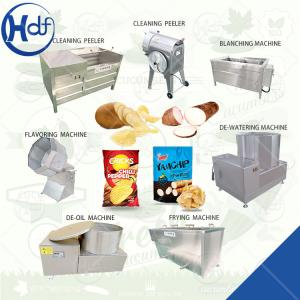 Wholesale New model Fully Automatic Salad french fries potato chips production line for sale from china suppliers
