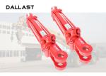 OEM Agricultural Dump Truck Hoist Cylinder Regulated Type Adjusted Form