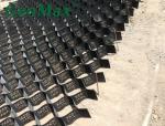 Black HDPE Geocell 200mm Height 660mm Welded Structures For Retaining Walls