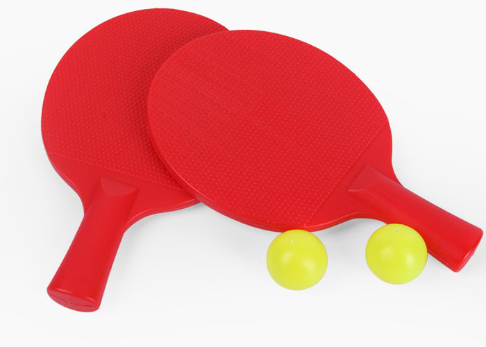 23*14 CM PE Plastic Table Ping Pong Set With Balls For Young / Kids