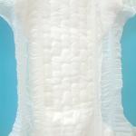 3D Leak Prevention Channel Super Thick Fluff Pulp Adult Diapers Women Anti-Leak