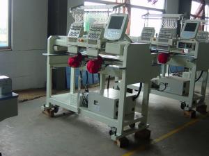 Wholesale Two Heads Cap Embroidery Machine , Large Embroidery Machine ( Ready Made Garment ) Series from china suppliers