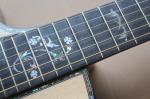 Ebony finggerboard 41-inch cutaway 916 natural wood color left handed acoustic
