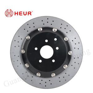 Wholesale HEUR Brake Carbon Ceramic Disc For Nissan Gtr Upgrade 380*28MM Rear Set from china suppliers