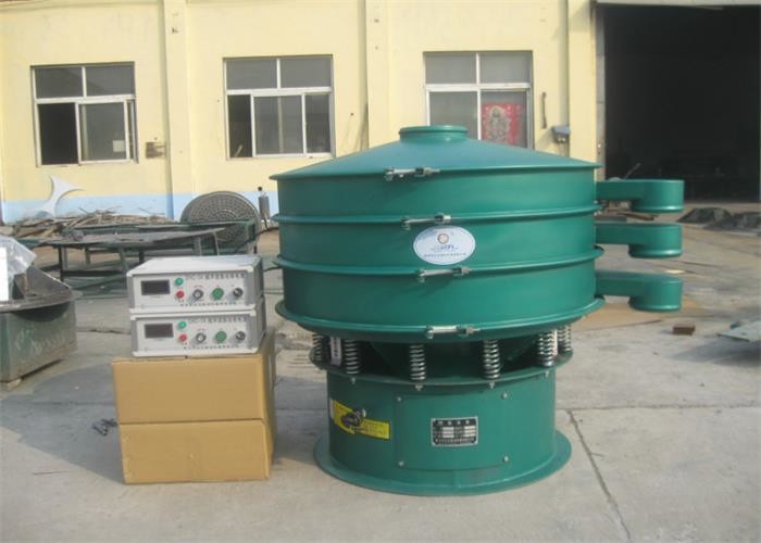 Mobile high output grading aluminum powder ultrasonic vibrating/vibratory screener screen