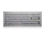 81 Keys Multimedia Keyboard Industrial Metal Keyboard Washable For Outdoor