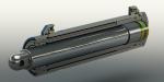 JIS S45C Cylinder Rod / Oil Cylinder Piston Rod 25.4mm