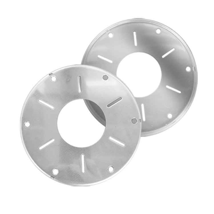 Silver Aluminum Alloy Custom Machined Parts For Customized Clutch Friction Disc