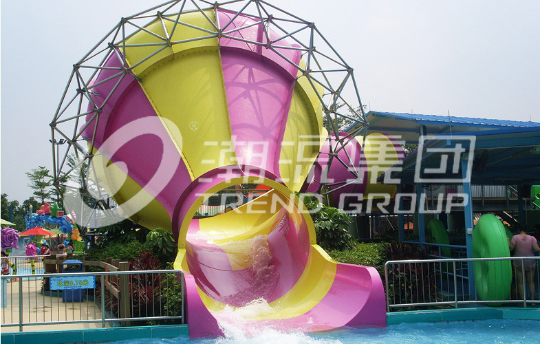 Big Fiberglass Water Slides Family Water Park Aqua Park Amusement
