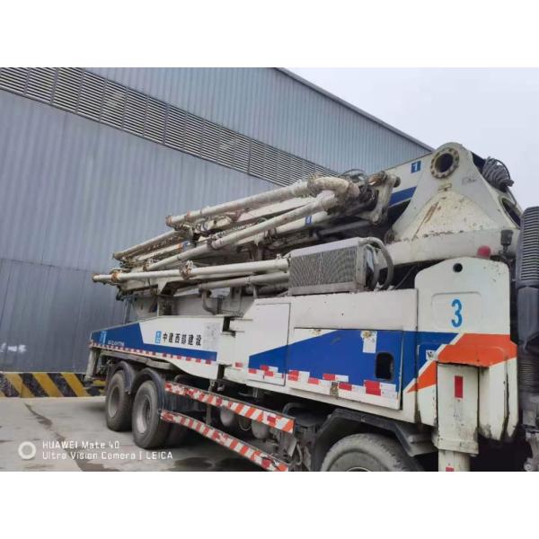 White Zoomlion 47m Second Hand Used Equipment for Stationary Pump Mobile Truck Pump