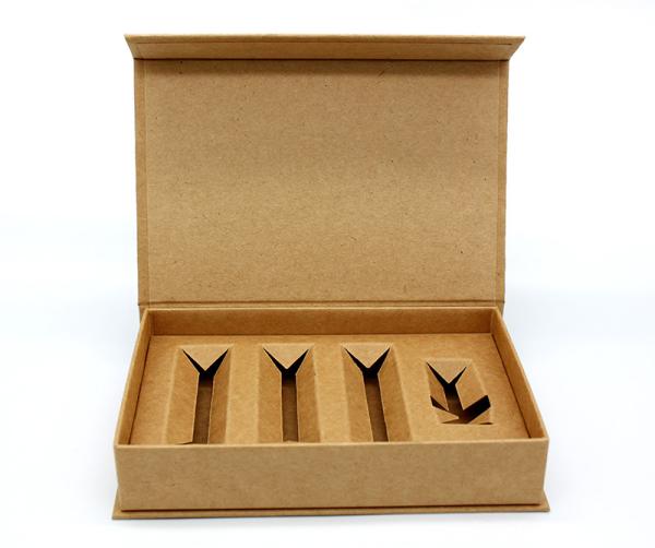 Empty Laminated Cosmetic Paper Box Packaging CMYK PMS Printing Collection Gift