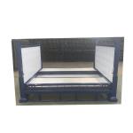 Galvanized Steel Collapsible Pallet Cage Powder Coated Folding Stackable