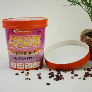 Wholesale Eco Friendly Ice Cream Paper Cup With Lid 16oz 475ml Frozen Yogurt Container from china suppliers