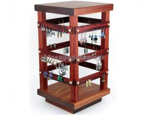 Wholesale Jewelry Accessories Display Stand Countertop Wood Jewelry Store Equipment from china suppliers