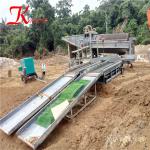 30TPH Portable Gold Trommel Wash Plant