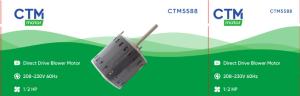 Wholesale UL Direct Drive HVAC Blower Motor 208~230VAC 1/2HP 1075/3RPM Air Handler Motor from china suppliers
