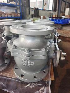 Wholesale Industrial DI 6 Flanged Ball Valve For Pipeline DN150 from china suppliers