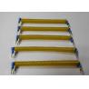 Buy cheap Good Fastenering Coiled Tethered Cables Transparent Yellow Color 120MM Length from wholesalers