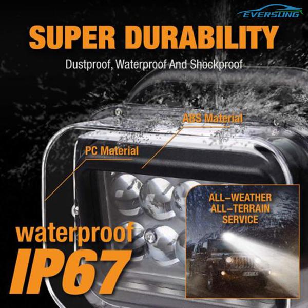 Quality IP67 50w 360 Degree Rotating Remote Control Led Work Light Search Spotlight for sale