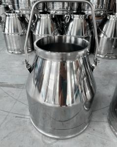 Wholesale Food Grade Stainless Steel Milking Machine Bucket System 6 KG from china suppliers