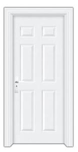 Wholesale ABNM-JSK1002 steel wood interior door from china suppliers