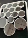 High Purity 50mm Sapphire Optical Window , Sapphire Crystal Watch Glass