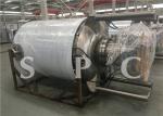 Multi Function Fruit Drink Steam Sterilization Equipment Low Temperature Roller